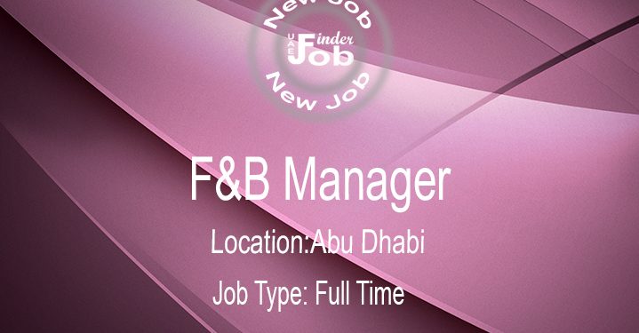 F&B Manager