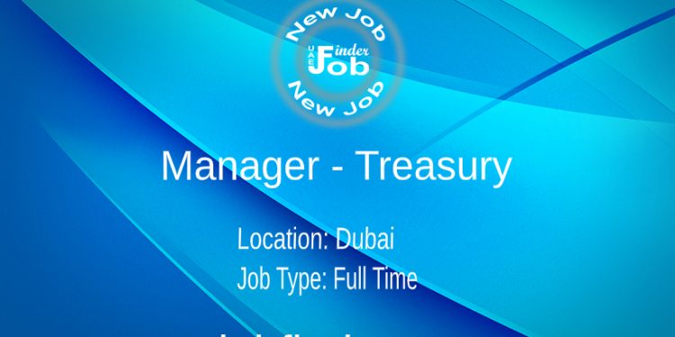 Manager - Treasury