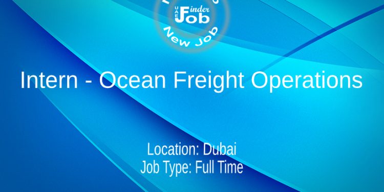 Intern - Ocean Freight Operations