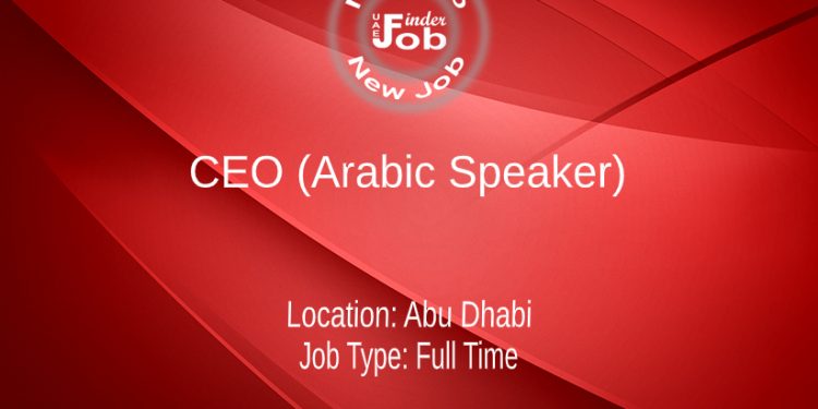 CEO (Arabic Speaker)