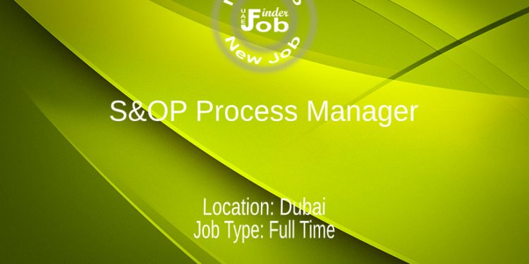 S&OP Process Manager