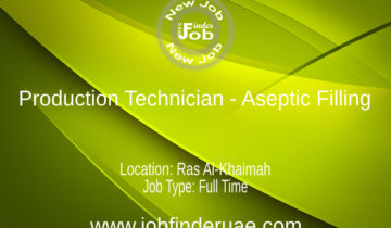 Production Technician - Aseptic Filling