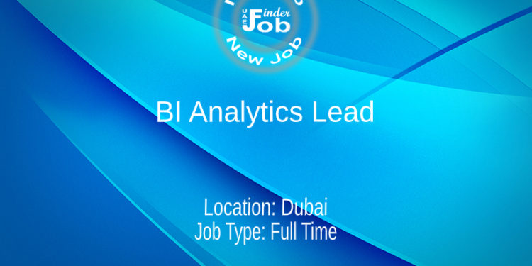 BI Analytics Lead