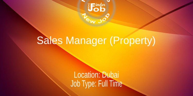 Sales Manager (Property)