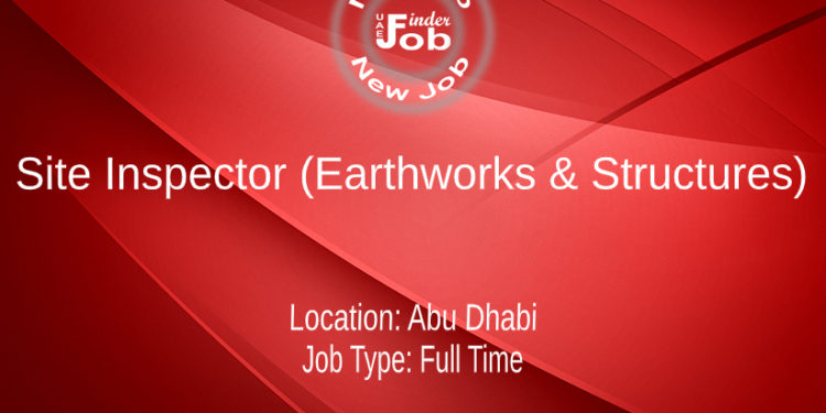 Site Inspector (Earthworks & Structures)