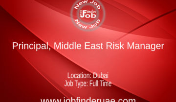 Principal, Middle East Risk Manager
