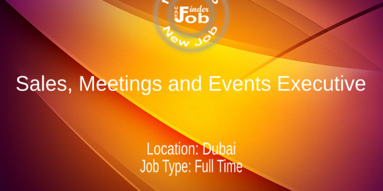 Sales, Meetings and Events Executive