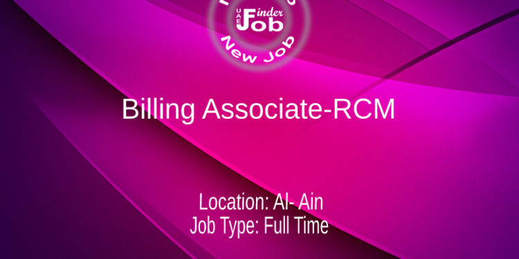 Billing Associate-RCM
