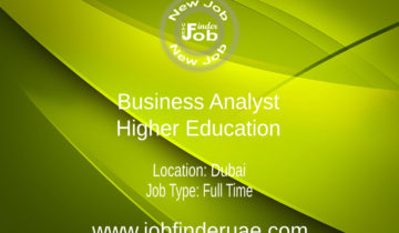 Business Analyst – Higher Education