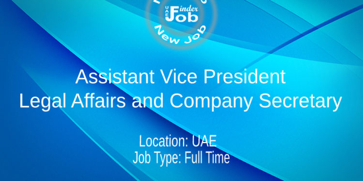 Assistant Vice President - Legal Affairs and Company Secretary