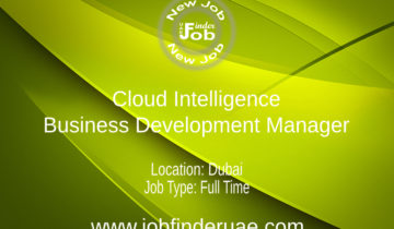 Cloud Intelligence Business Development Manager
