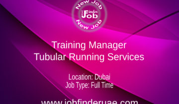 Training Manager - Tubular Running Services