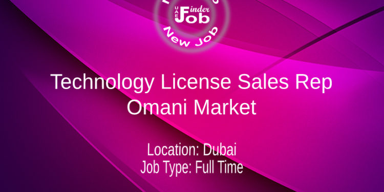 Technology License Sales Rep - Omani Market
