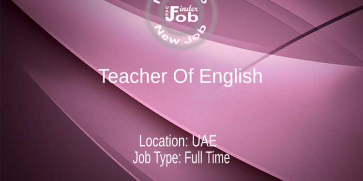 Teacher Of English