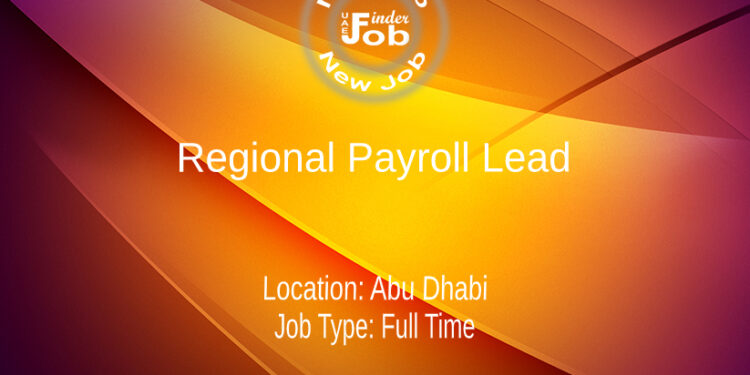 Regional Payroll Lead
