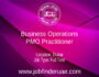 Business Operations - PMO Practitioner