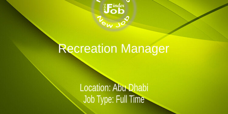 Recreation Manager