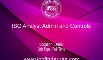 ISO Analyst Admin and Controls