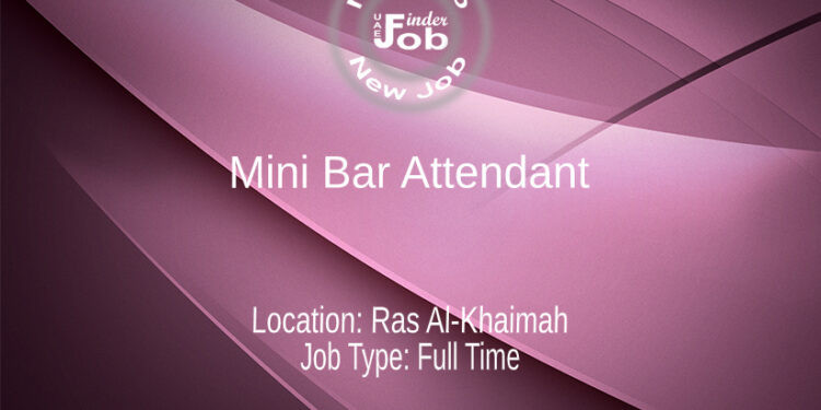 Mini Bar Attendant