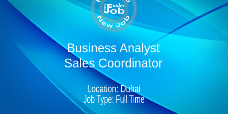Business Analyst/Sales Coordinator