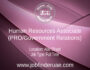 Human Resources Associate (PRO/Government Relations)
