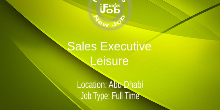 Sales Executive – Leisure