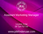 Assistant Marketing Manager