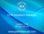DTR Assistant Manager