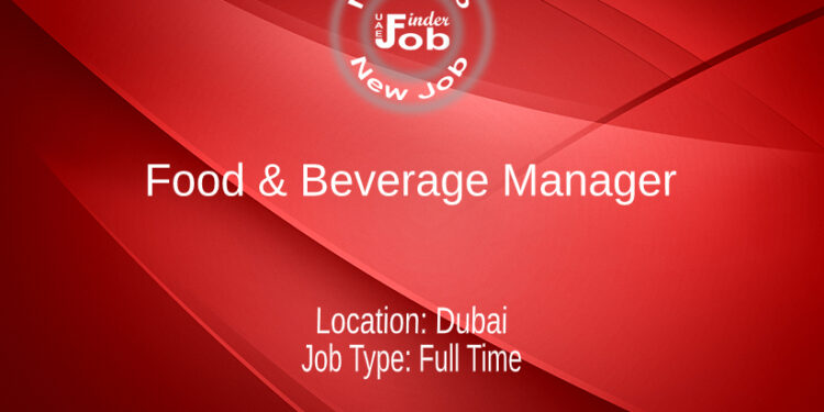 Food & Beverage Manager