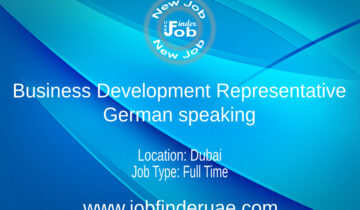 Business Development Representative - German speaking