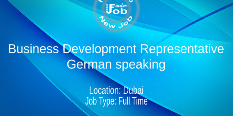 Business Development Representative - German speaking
