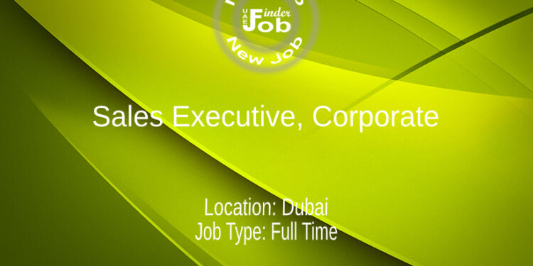 Sales Executive, Corporate