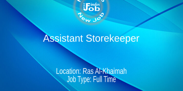 Assistant Storekeeper
