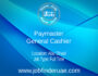 Paymaster/General Cashier