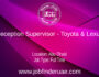 Reception Supervisor - Toyota & Lexus