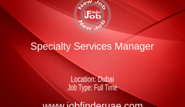 Specialty Services Manager