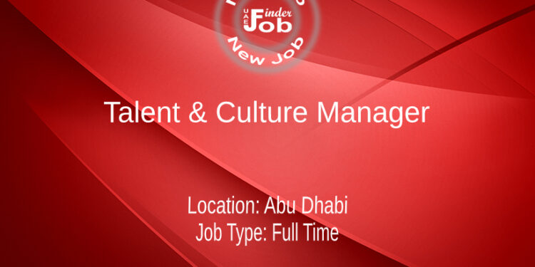 Talent & Culture Manager