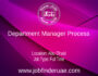 Department Manager Process