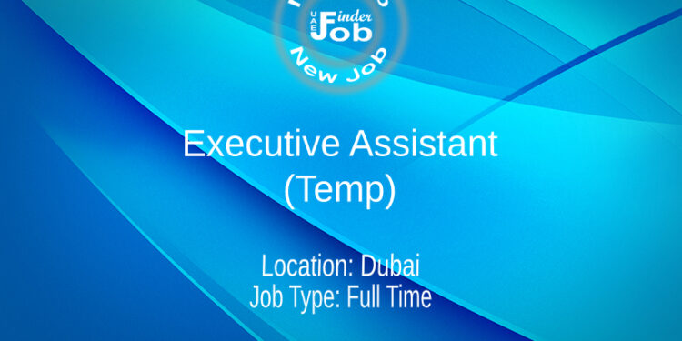Executive Assistant (Temp)