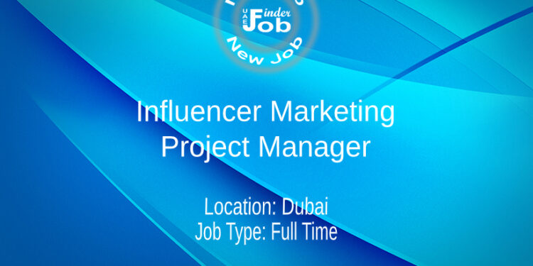 Influencer Marketing Project Manager