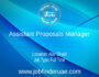 Assistant Proposals Manager