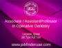 Associate / Assistant Professor in Operative Dentistry