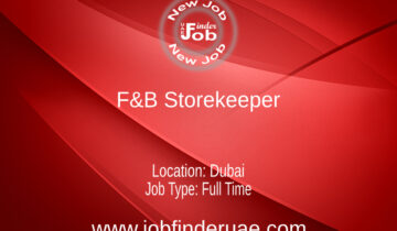 F&B Storekeeper