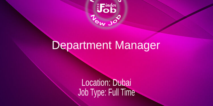 Department Manager