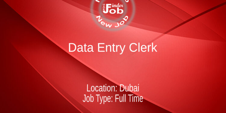 Data Entry Clerk
