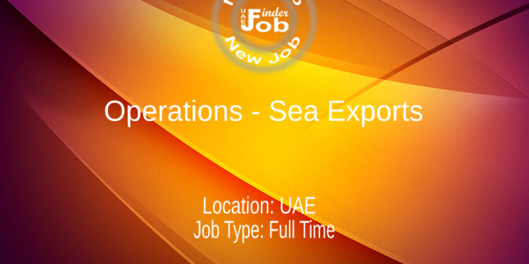 Operations - Sea Exports