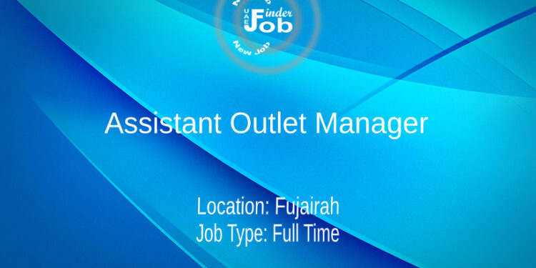 Assistant Outlet Manager