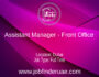 Assistant Manager - Front Office