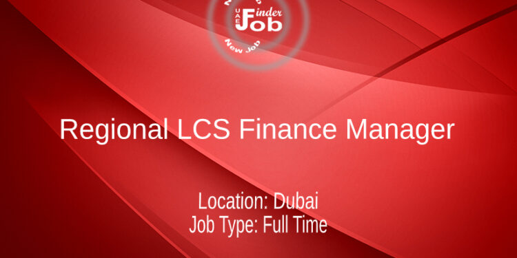 Regional LCS Finance Manager
