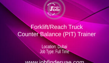 Forklift/Reach Truck/Counter Balance (PIT) Trainer